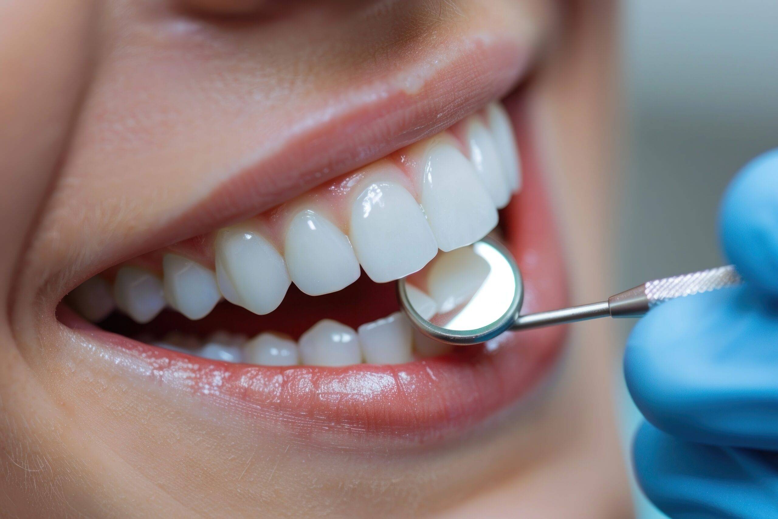 Perfect white shiny woman tooth teeth skin medication.